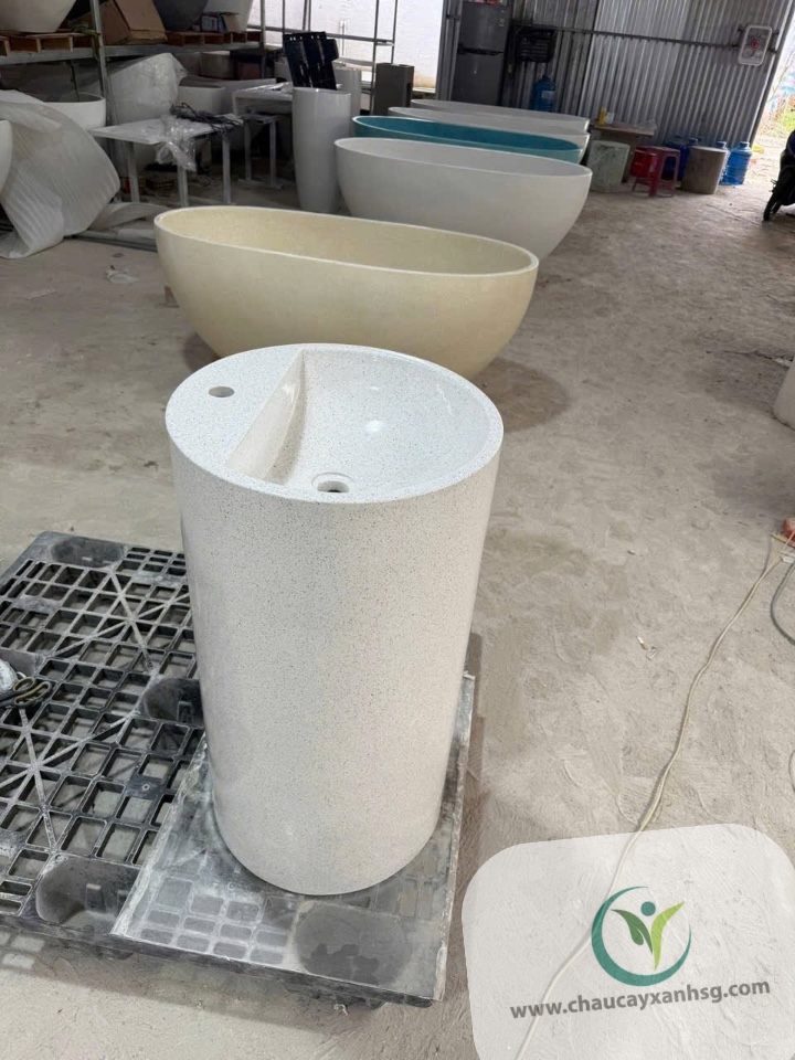 lavabo trụ đứng