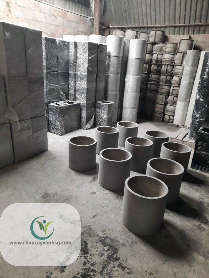 Chậu Xi Măng Sản Xuất Tại Xưởng Chaucayxanhsg.,com