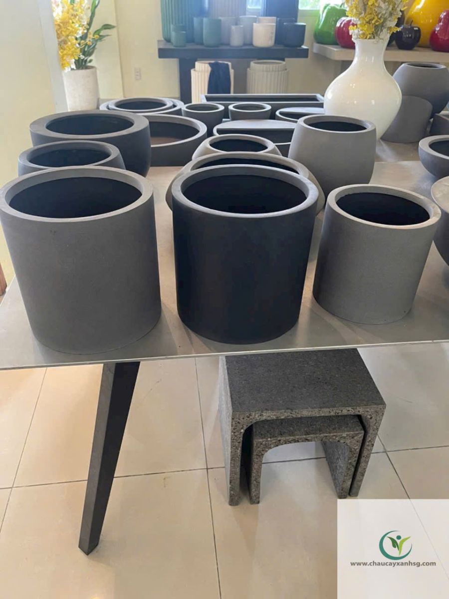 Chậu Composit Tròn Theo Kích Thước 
