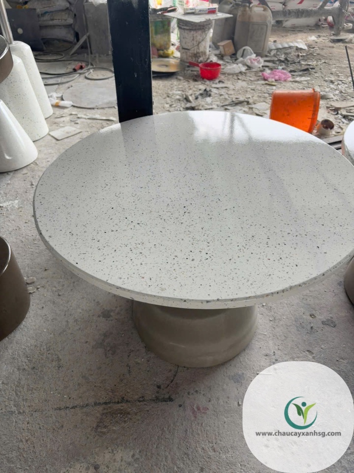 Bàn Sofa Đá terrazzo 80*45