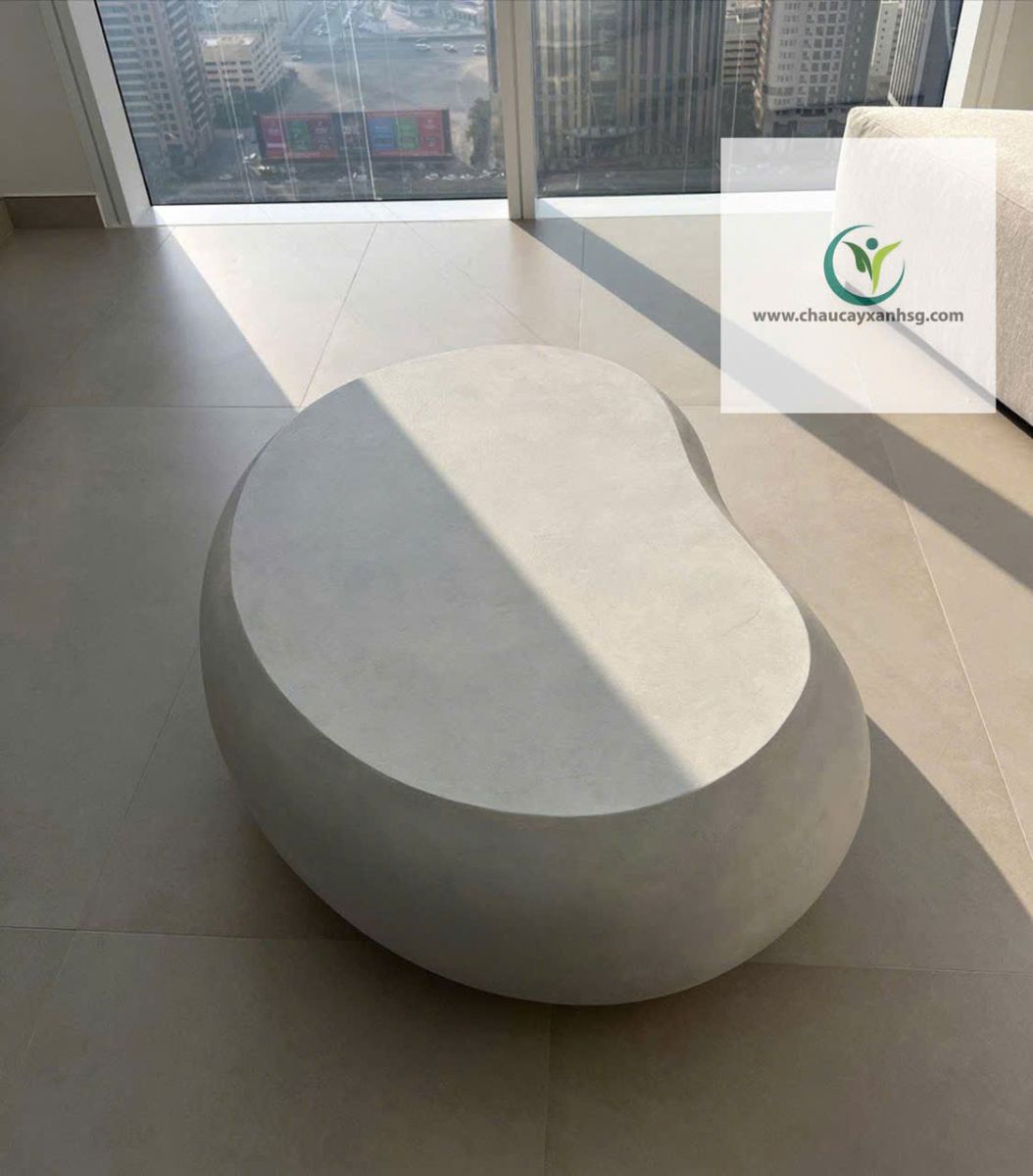 Bàn Ghế Đá Terrazzo Ngoài Trời