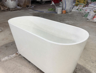 So Sánh Bồn Tắm Terrazzo Và Đá Tự Nhiên 