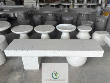 Ghế Terrazzo Cho Sân Trường Học