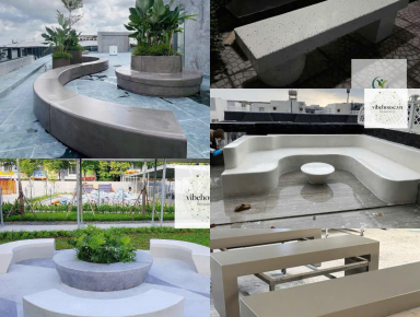 Ghế Đá Mài Terrazzo Ngoài Trời Có Bền Không?
