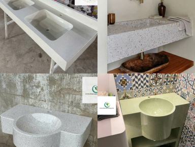 Lavabo Terrazzo Theo Bản Vẽ Kiến Trúc Sư 