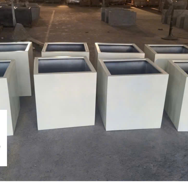 Chậu Composite Vuông Size Lớn | Báo Giá Chậu Composite Vuông TP.HCM