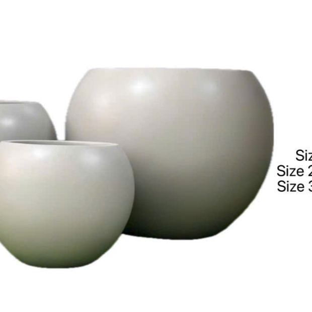 Chậu Composite Trái Banh Lớn – Báo Giá Tại Xưởng 2026