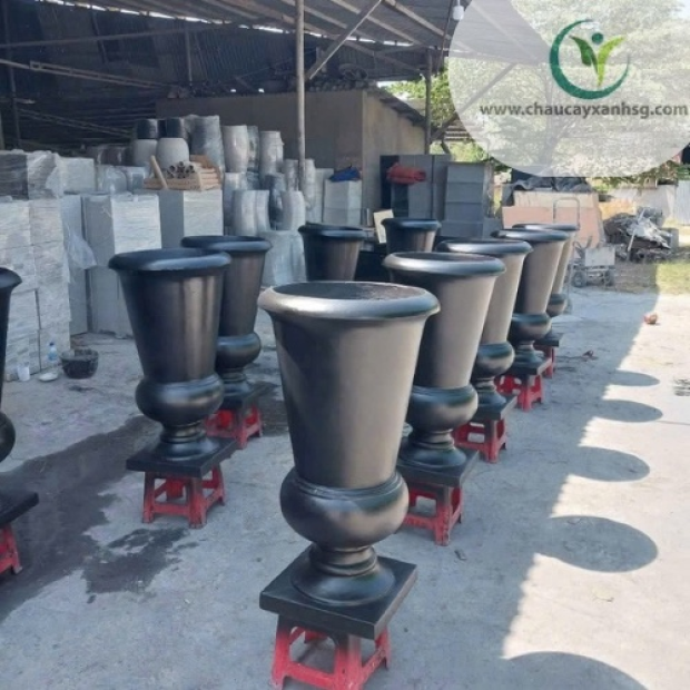 Chậu Xi Măng Hình Cúp