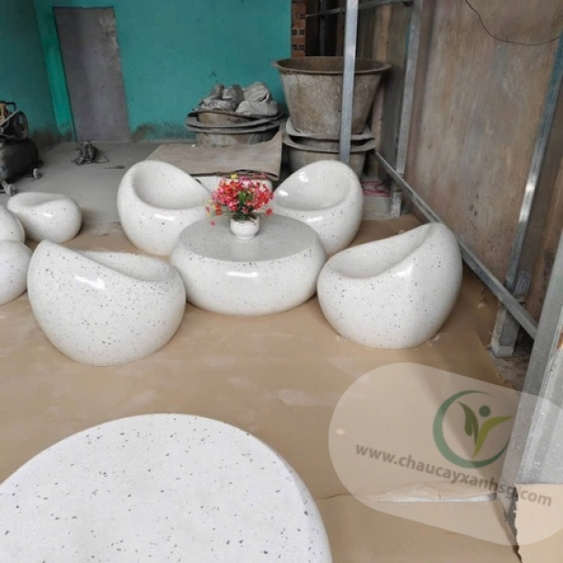 Set Bàn Ghế Đá Sân Vườn Đẹp