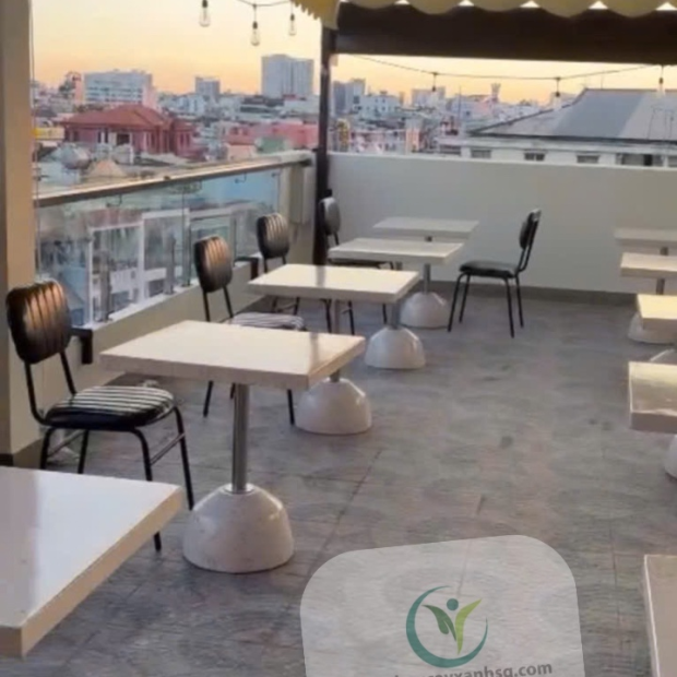 Bàn Ăn Terrazzo D80 x H75cm 