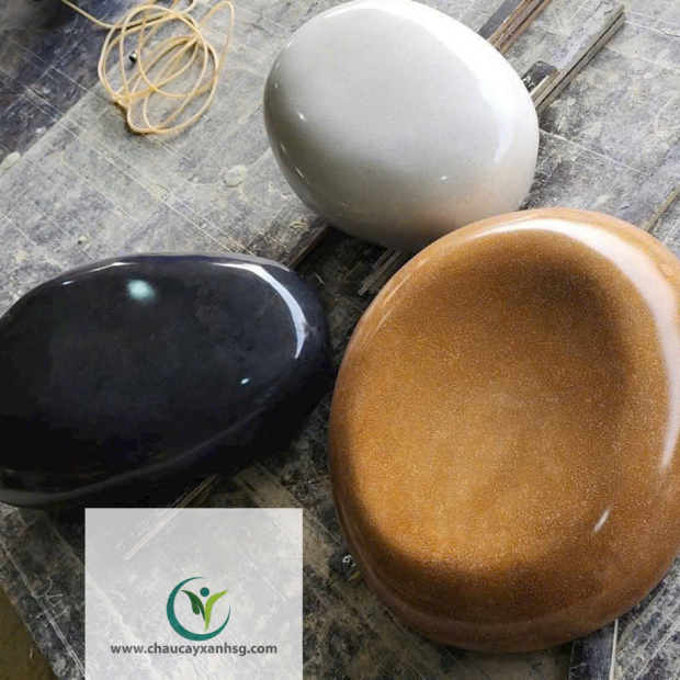 Bàn Ghế Đá Terrazzo Ngoài Trời