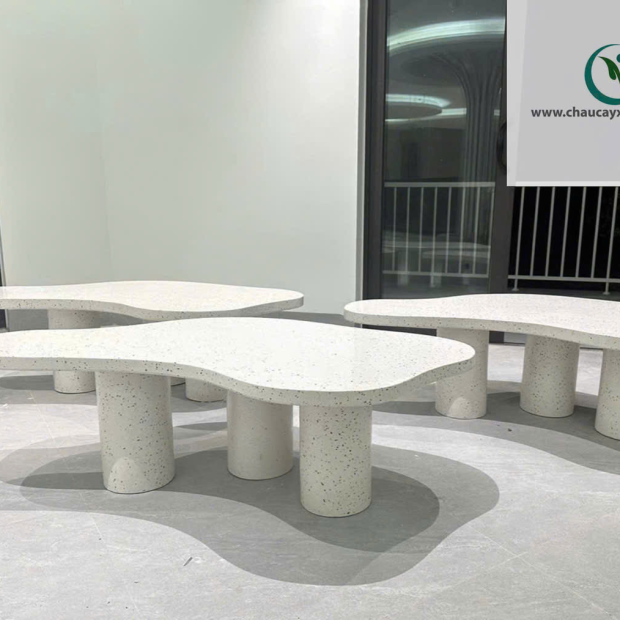 Bàn Đá Mài Terrazzo Cho Sảnh, Phòng Trưng Bày