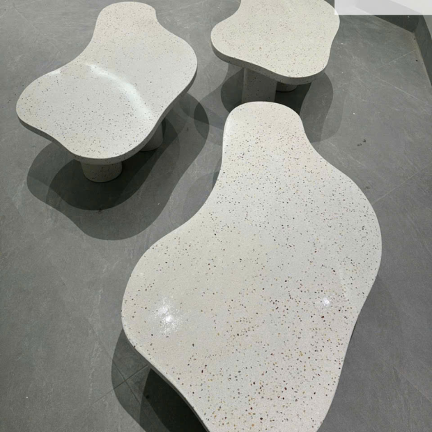 Bàn Đá Mài Terrazzo Cho Sảnh, Phòng Trưng Bày