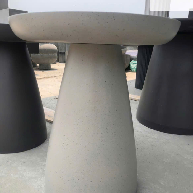 Bàn Cà Phê Bê Tông Đá Mài Terrazzo