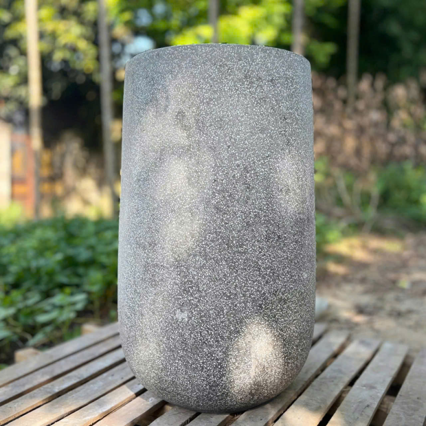 Bán Chậu Xi Măng Dáng Giọt Nước Trồng Cây TP.HCM 