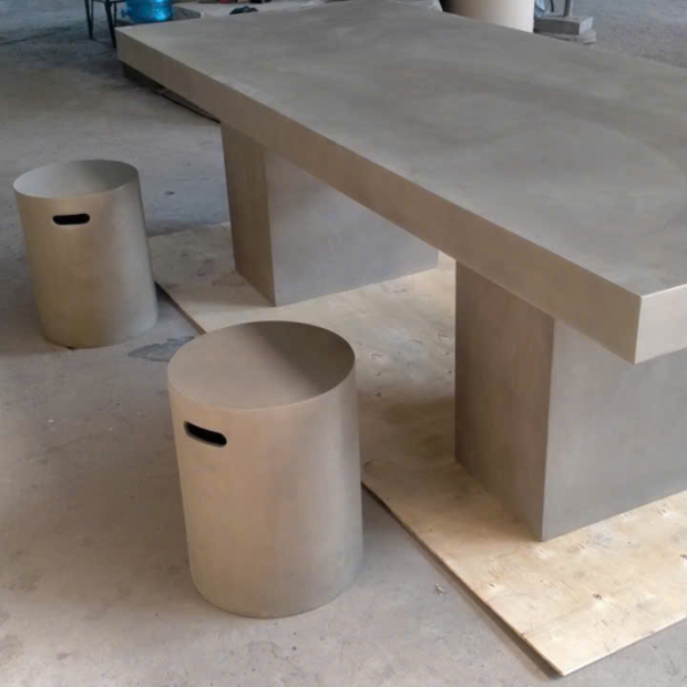 Xưởng Sản Xuất Mặt Bàn Bê Tông Đá Mài 