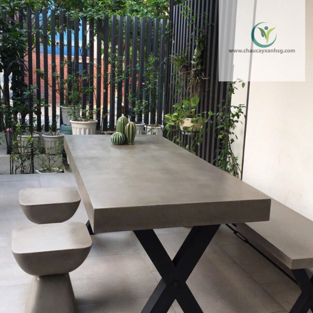 Xưởng Sản Xuất Mặt Bàn Bê Tông Đá Mài 