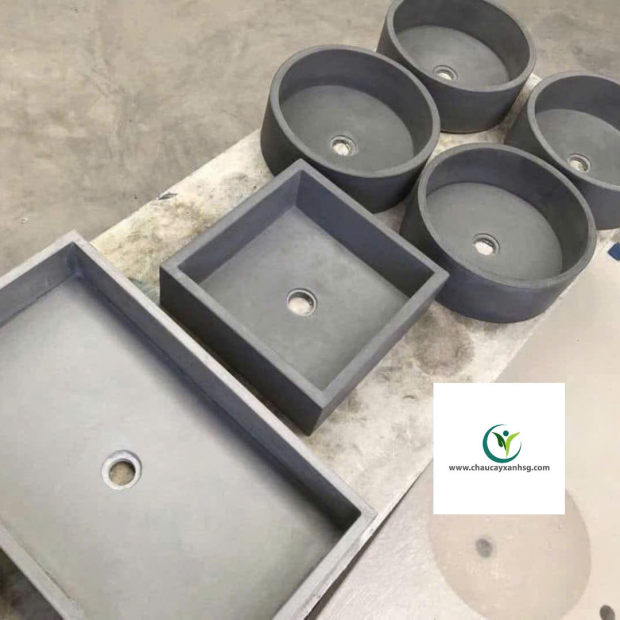 Xưởng Sản Xuất Chậu Rửa Lavabo Theo Yêu Cầu, Lavabo Đá Mài Treo Tường