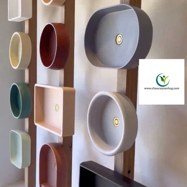 Xưởng Sản Xuất Chậu Rửa Lavabo Theo Yêu Cầu, Lavabo Đá Mài Treo Tường