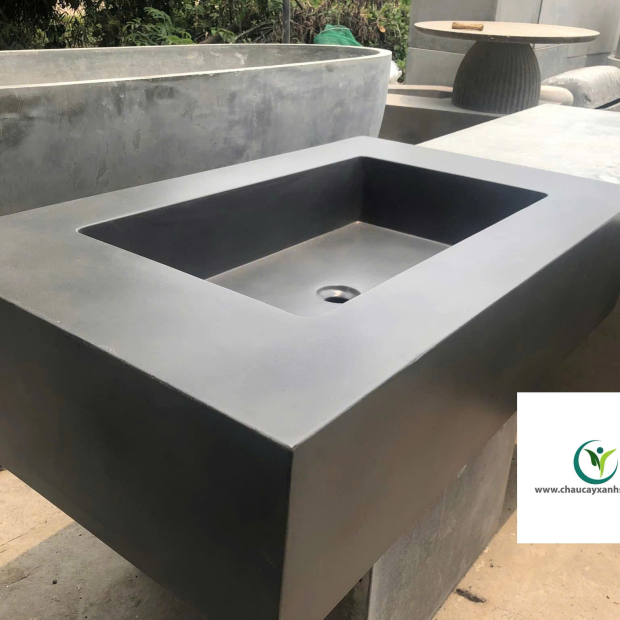 Xưởng Sản Xuất Chậu Rửa Lavabo Theo Yêu Cầu, Lavabo Đá Mài Treo Tường