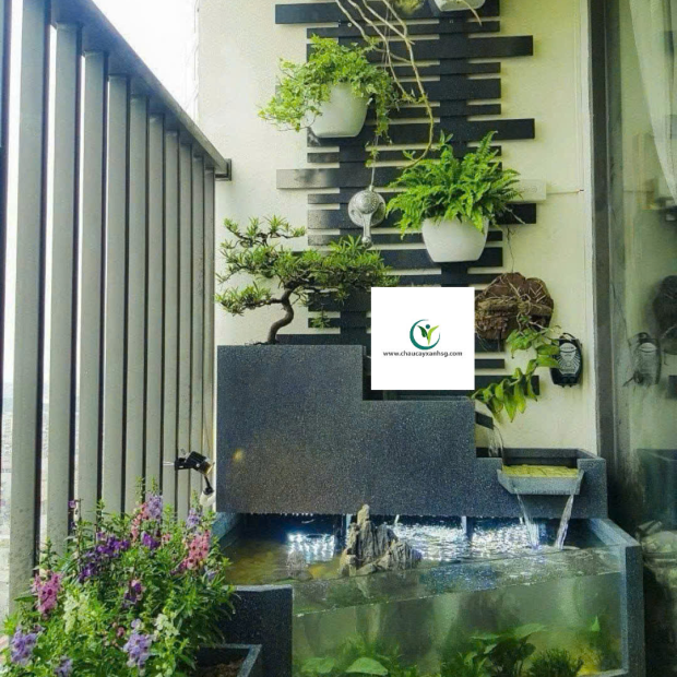 Cung Cấp Sản Xuất Chậu Trồng Cây Composite Cho Văn Phòng, Ban Công, Sân Vườn/ Giá Tại Xưởng