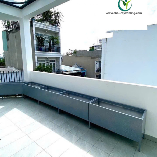 Chậu Cây Composite Theo Yêu Cầu Hình Chữ Nhật, Hình Tròn, Hình Vuông