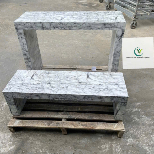 Sản Xuất Bàn Ghế Bê Tông Nhúng Đá Marble