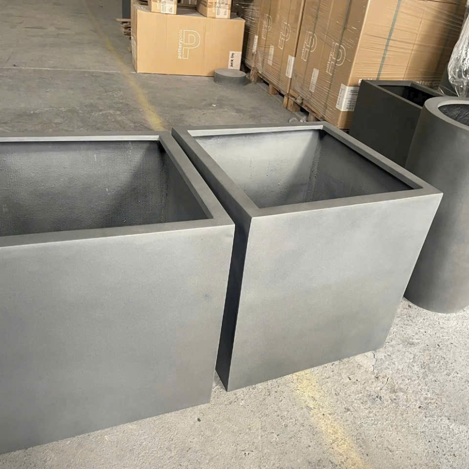 Chậu Composite Vuông Size Lớn | Báo Giá Chậu Composite Vuông TP.HCM