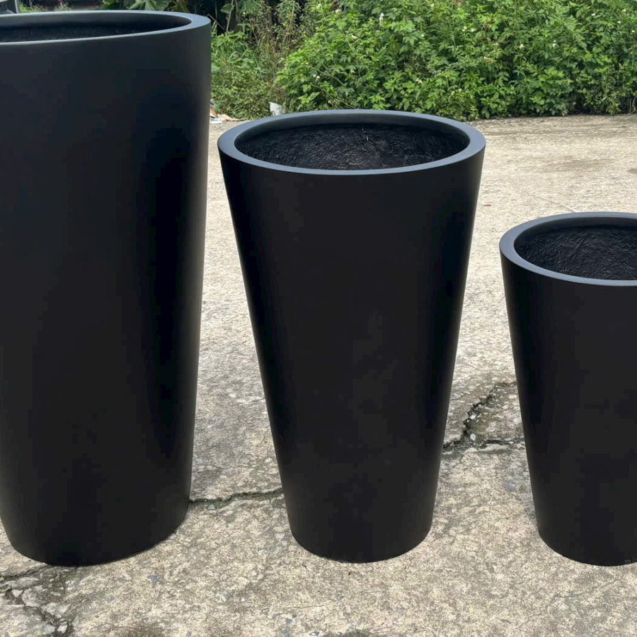 Chậu Composite Hình Ly Giá Rẻ Cho Công Trình, Resort Cao Cấp