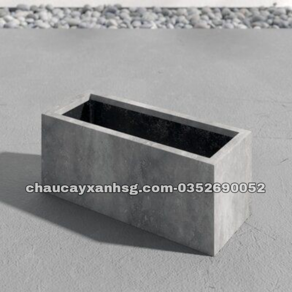 Chậu trồng cây chữ nhật 60x30x30