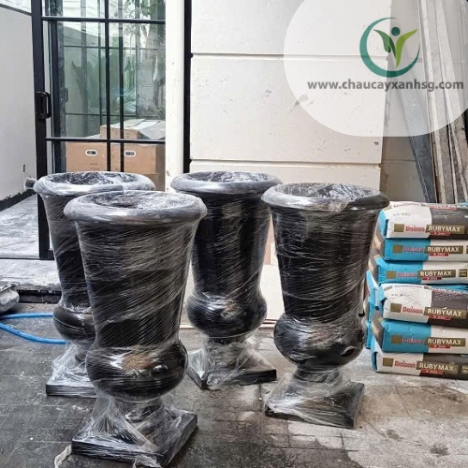 Chậu Xi Măng Hình Cúp