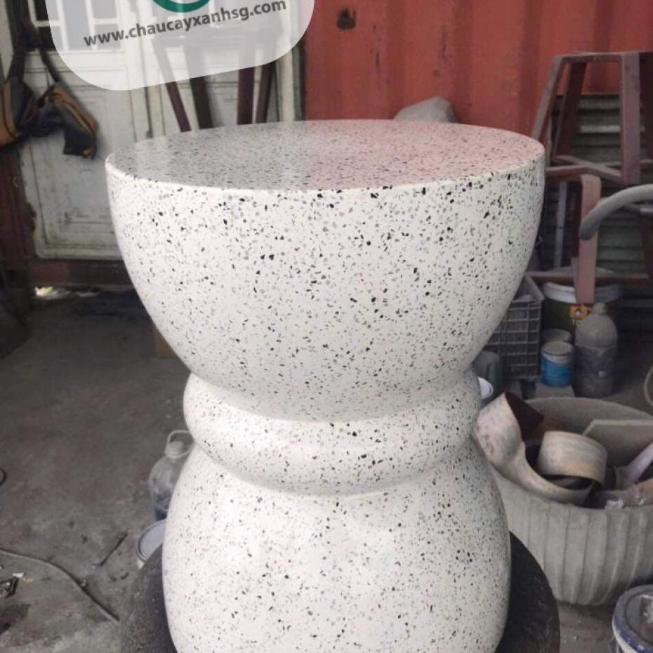 Đôn xi măng hình nơ đẹp