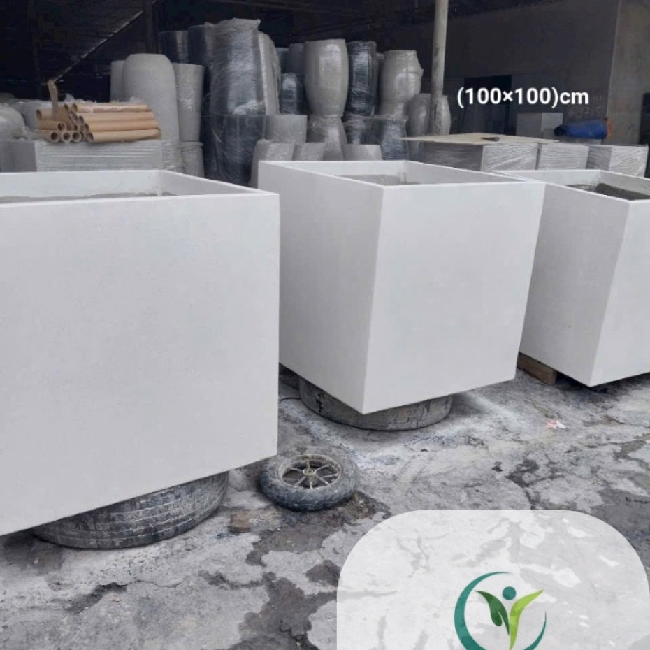 Chậu Đá Mài Hình Vuông