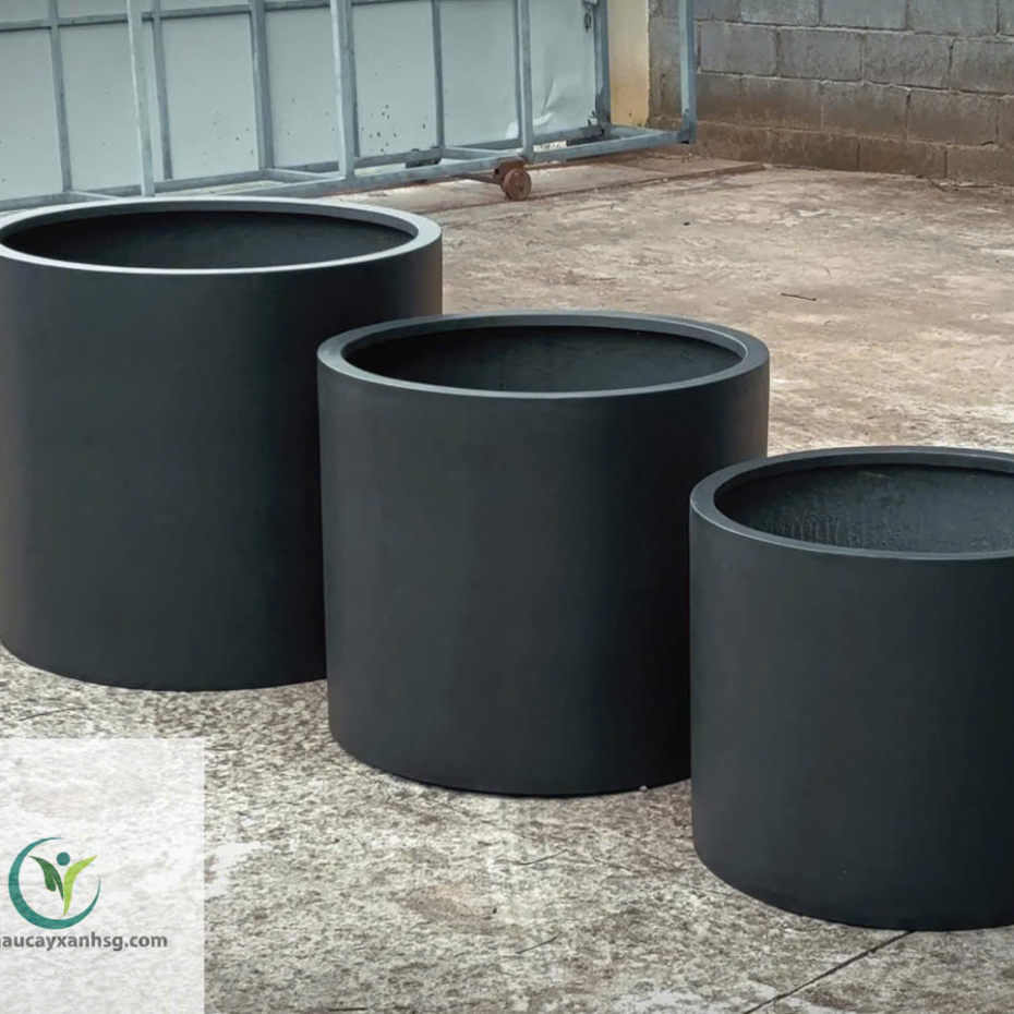 Chậu Composite Tròn Theo Kích Thước