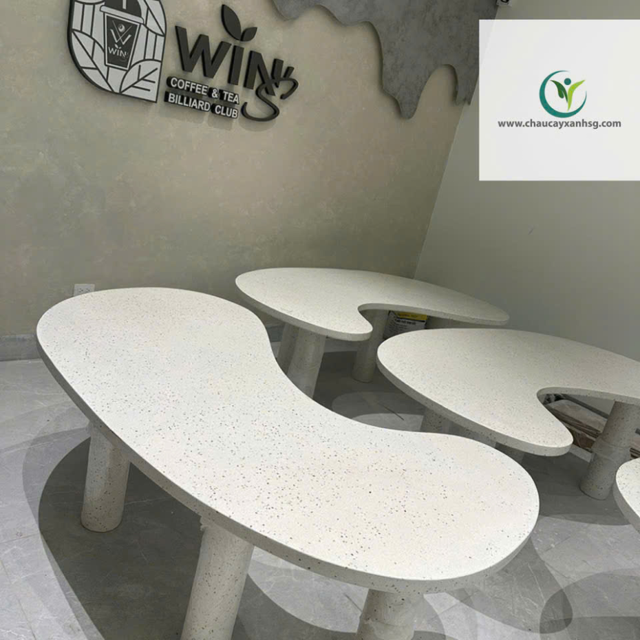 Bàn Đá Mài Terrazzo Cho Sảnh, Phòng Trưng Bày