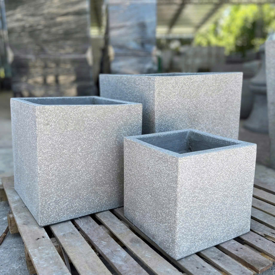 Bán Chậu Xi Măng Hình Vuông Trồng Cây TP.HCM