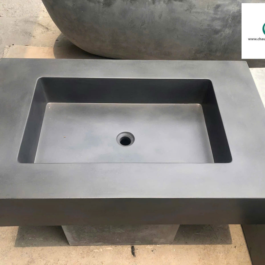 Xưởng Sản Xuất Chậu Rửa Lavabo Theo Yêu Cầu, Lavabo Đá Mài Treo Tường