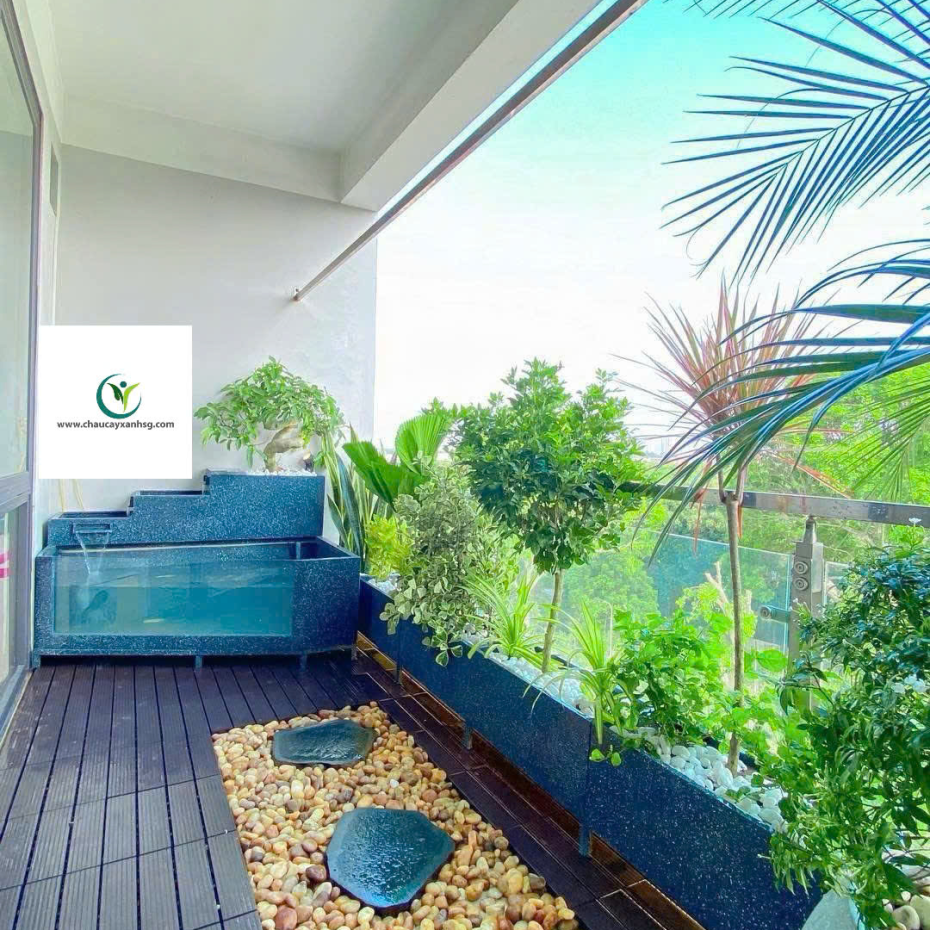 Cung Cấp Sản Xuất Chậu Trồng Cây Composite Cho Văn Phòng, Ban Công, Sân Vườn/ Giá Tại Xưởng