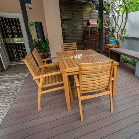 So Sánh Ghế Đá Mài Và Ghế Gỗ Ngoài Trời