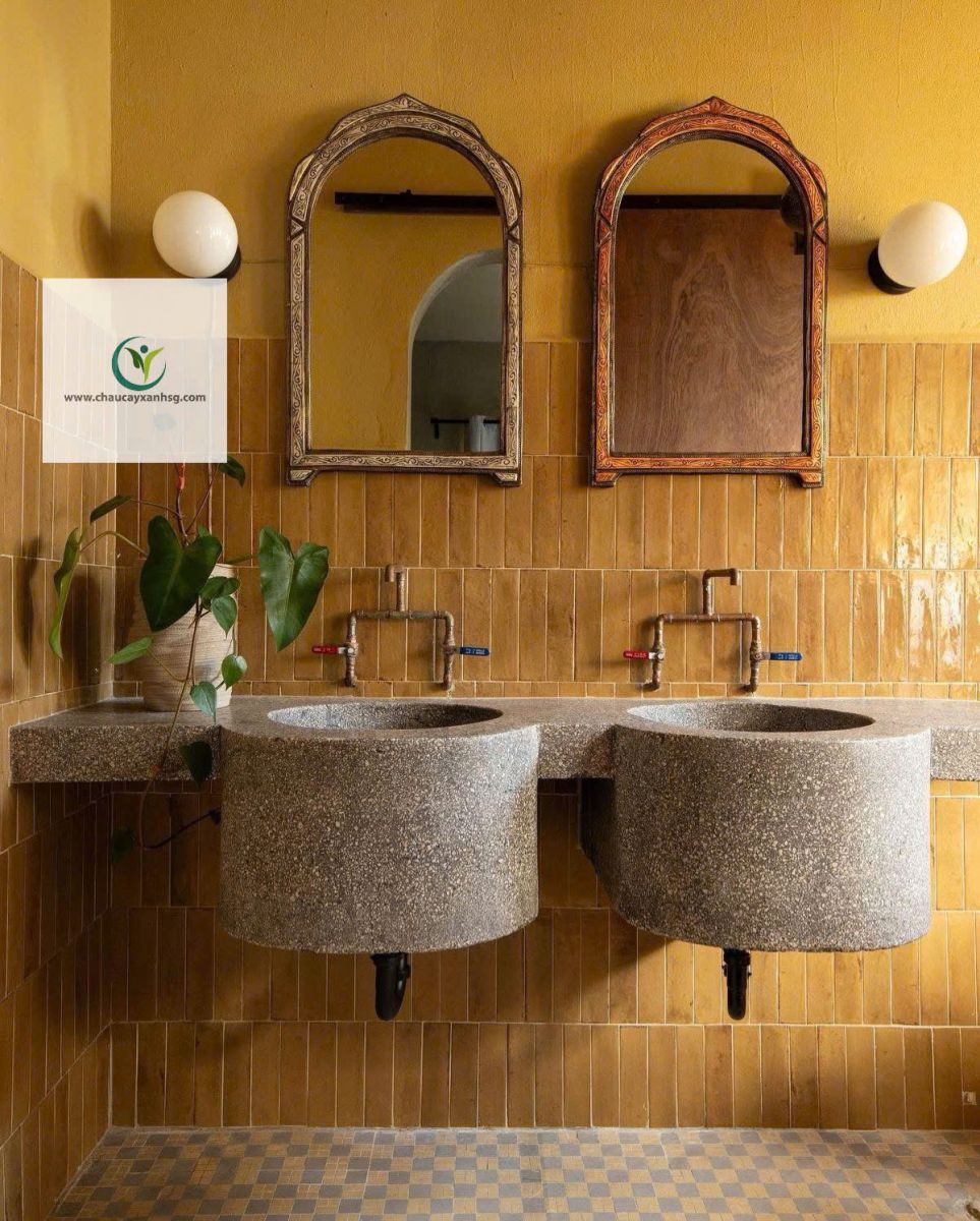 Cách Vệ Sinh Lavabo Terrazzo