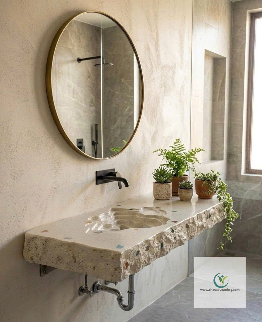 Cách Vệ Sinh Lavabo Terrazzo