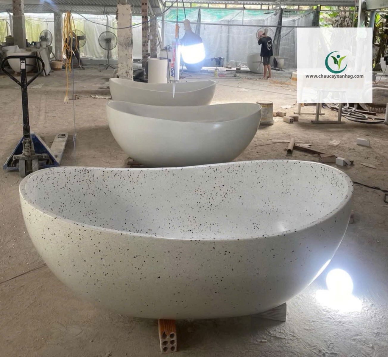 Bồn Tắm Terrazzo Có Bị Thấm Nước Không
