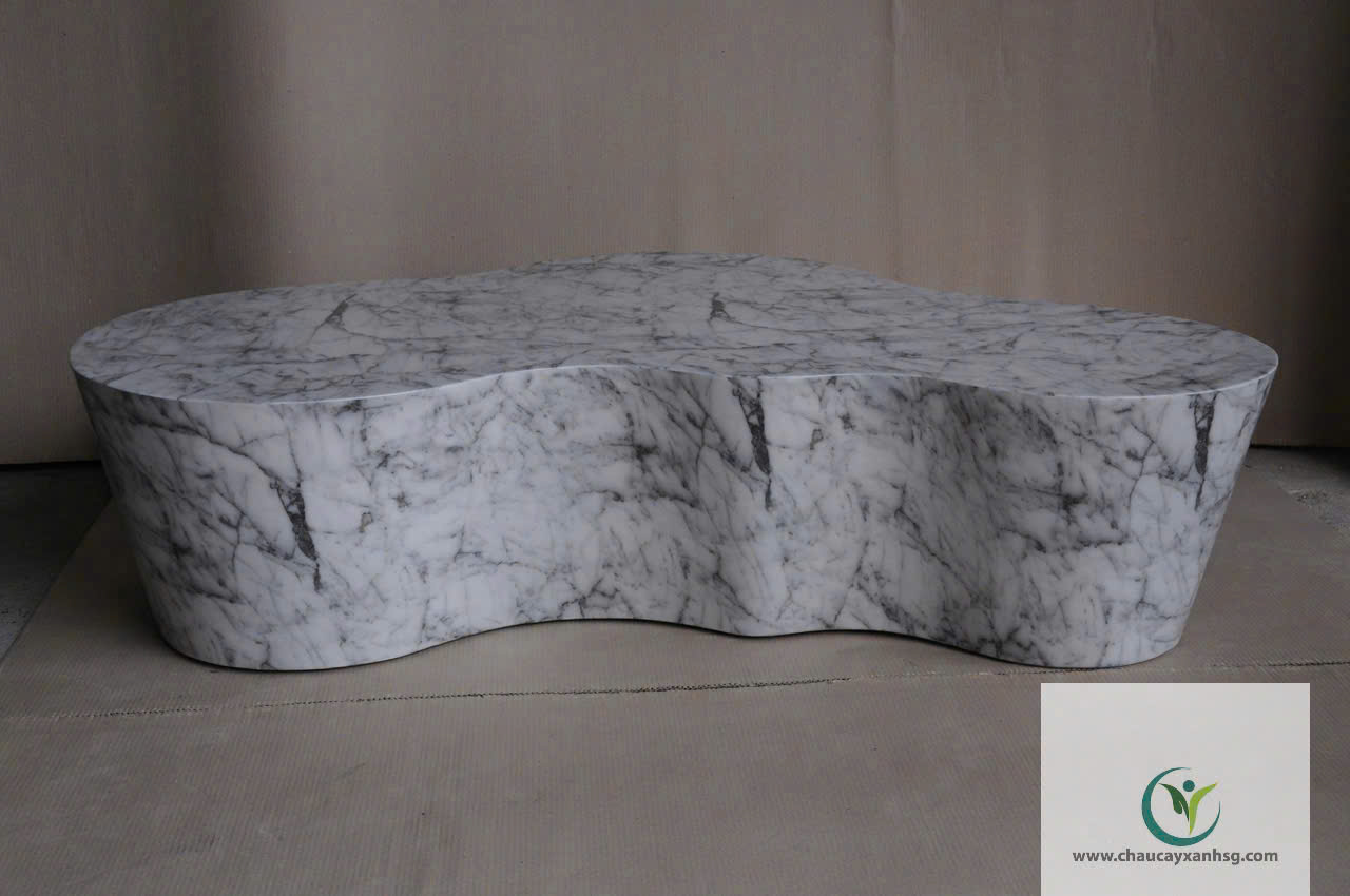 Bàn Sofa Nhúng Đá Marble Xuất Khẩu 