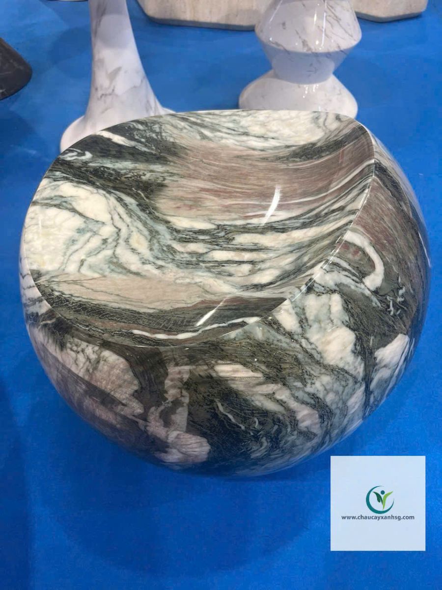 Sản Xuất Bàn Ghế Bê Tông Nhúng Đá Marble