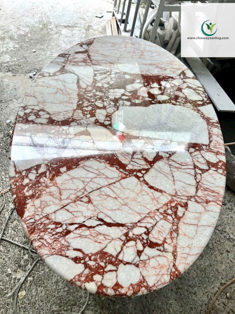 Sản Xuất Bàn Ghế Bê Tông Nhúng Đá Marble