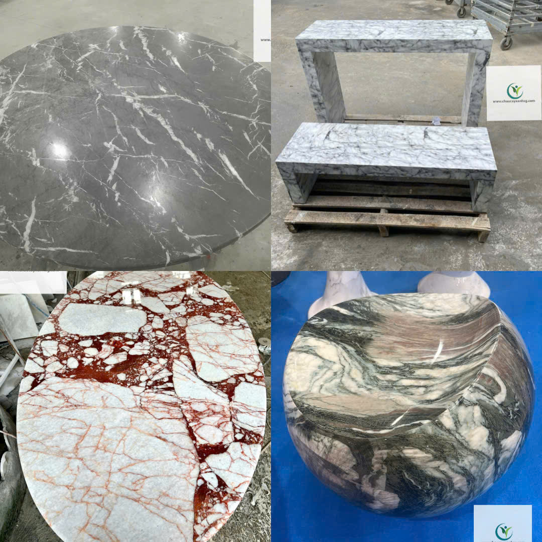 Các Sản Phẩm Đá Mài Terrazzo, Bê Tông Và Đá Marble Xuất Khẩu