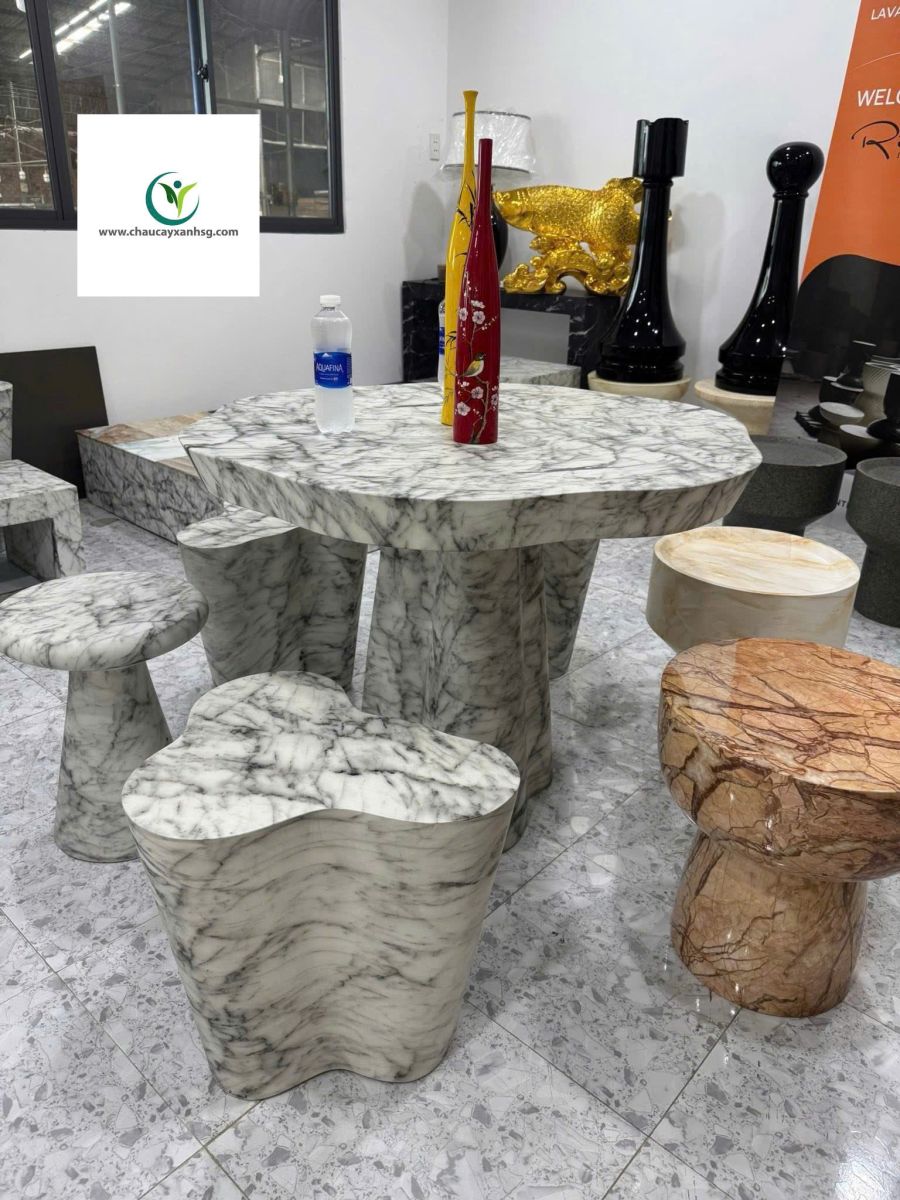 Sản Xuất Bê Tông Nhúng Phim Marble Xuất Khẩu Mỹ, Nhật Bản Và Hàn Quốc