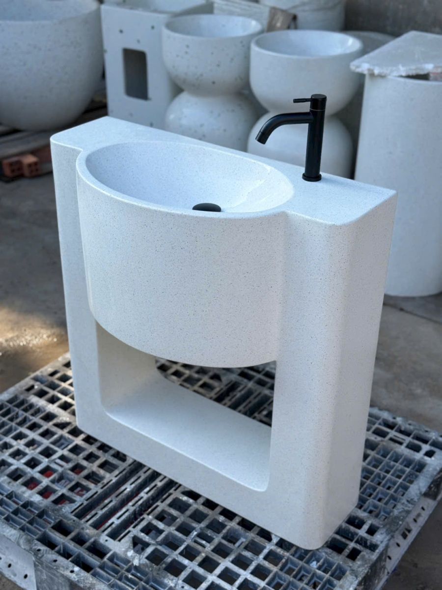 Chậu rửa bát terrazzo 4