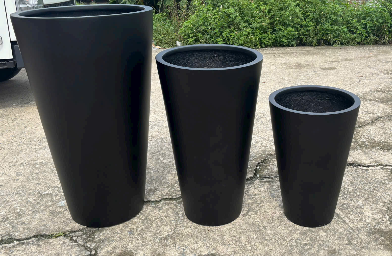 chậu composite hình ly
