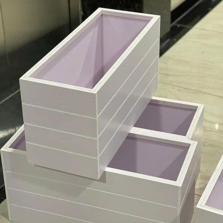 Chậu composite ghép đường nối 